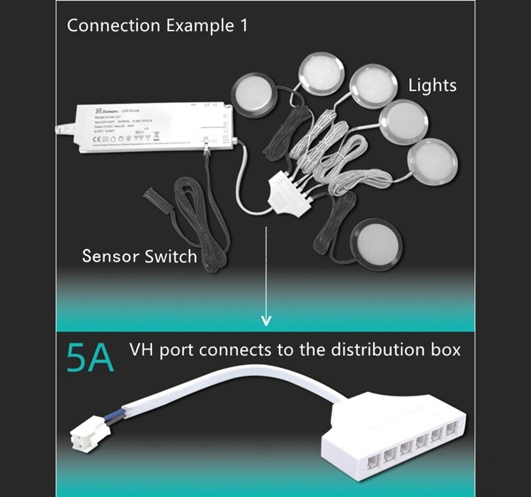 Kitchen Cabinet Strip Light LED Power Supply Smart 12V 24V 24W 36W 40W 60W 100W 150W LED Driver